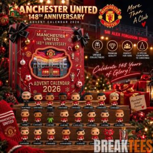 Manchester United 148th Anniversary Advent Calendar 2026 – 24 Days Countdown Gifts