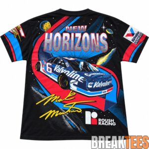 Mark Martin Valvoline No. 6 New Horizons Graphic T-Shirt 1