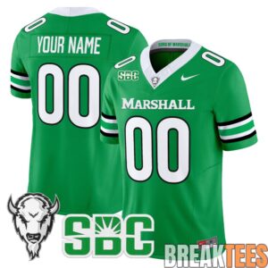 Marshall Thundering Herd 2026 Custom Football Jersey - Stitched
