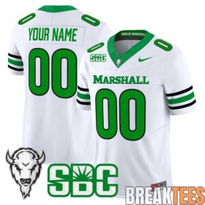 Marshall Thundering Herd 2026 Custom Football Jersey - Stitched 1