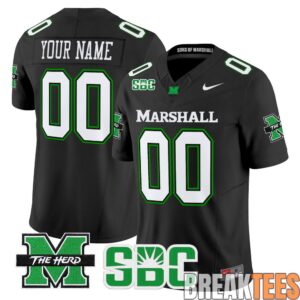 Marshall Thundering Herd 2026 Custom Football Jersey - Stitched 2