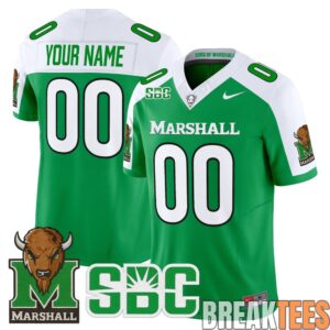 Marshall Thundering Herd 2026 Custom Football Jersey - Stitched 3