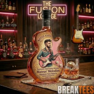 Mateus Asato Guitar Legends Jack Daniel’s Guitar-shaped Whiskey Decanter