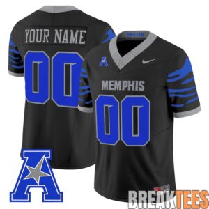 Memphis Tigers 2026 Custom Football Jersey - Stitched 2 Memphis Tigers 2026 Custom Football Jersey - Stitched 2