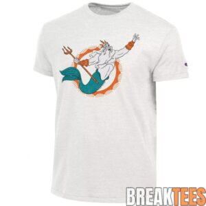 Miami Dolphins x King Triton 2026 Graphic T-Shirt