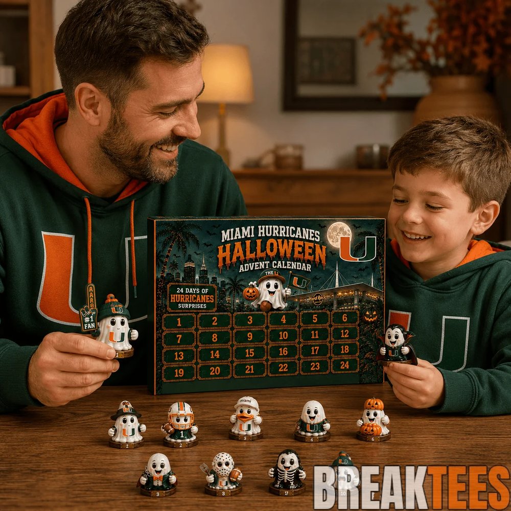 Miami Hurricanes Halloween 2026 Advent Calendar Collector’s Edition Miami Hurricanes Halloween 2026 Advent Calendar Collector’s Edition