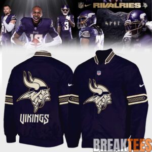 Minnesota Vikings Rivalries Collection Special Bomber Jacket