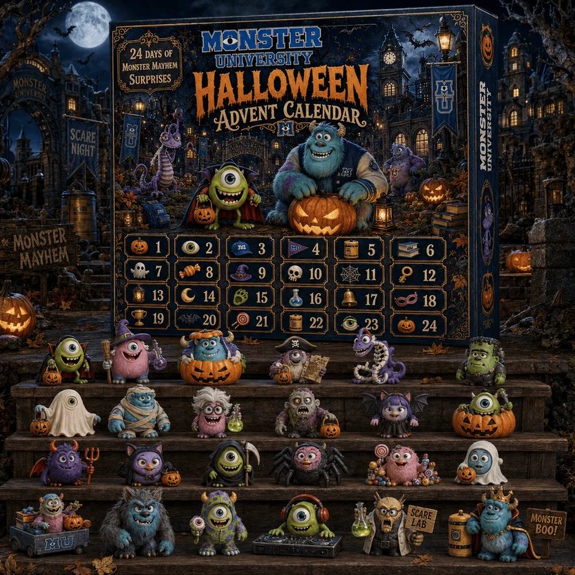 Monster University Halloween 2026 Advent Calendar Collector’s Edition Monster University Halloween 2026 Advent Calendar Collector’s Edition