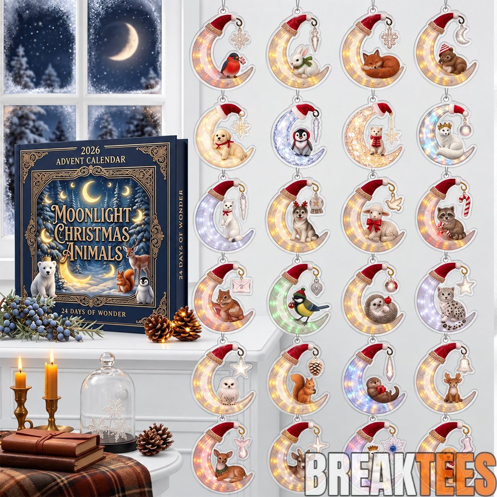 Moonlight Christmas Animals Advent Calendar 2026 for Christmas and Animal Lovers Moonlight Christmas Animals Advent Calendar 2026 for Christmas and Animal Lovers