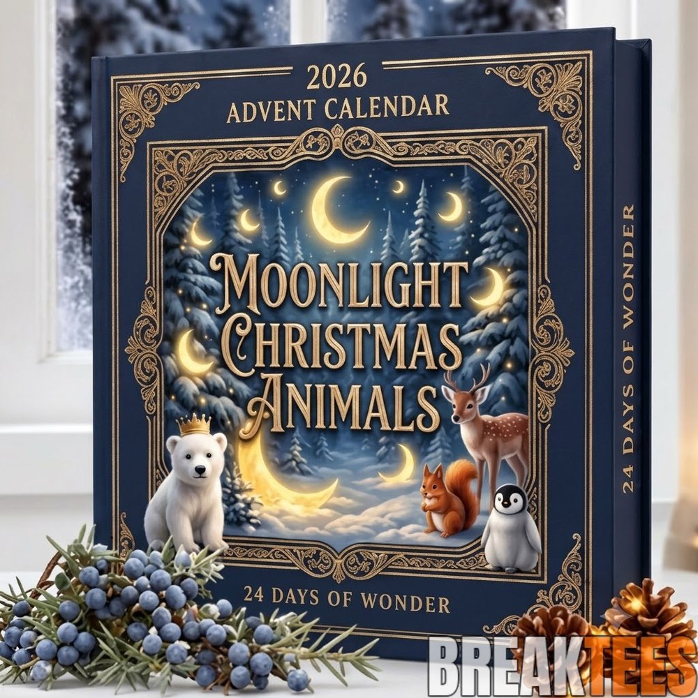 Moonlight Christmas Animals Advent Calendar 2026 for Christmas and Animal Lovers Moonlight Christmas Animals Advent Calendar 2026 for Christmas and Animal Lovers