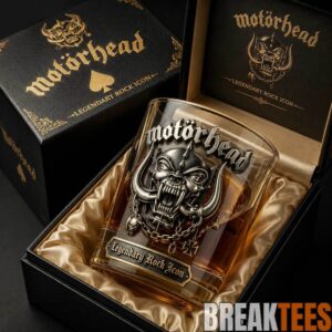 Motörhead Rock ’N’ Roll Whiskey Glass