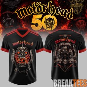 Motorhead 50 Years Anniversary Collections Football Jersey - Special Edition 3
