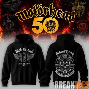 Motorhead 50 Years Anniversary Collections Special Hoodie 1