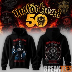 Motorhead 50 Years Anniversary Collections Special Hoodie 3