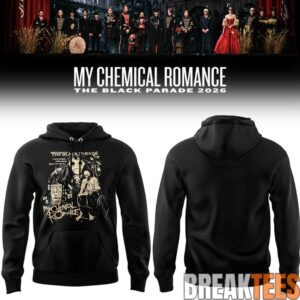 My Chemical Romance Long Live The Black Parade Tour 2026 At Petco Park Hoodie