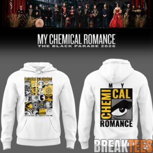 My Chemical Romance Long Live The Black Parade Tour 2026 At Petco Park Hoodie 2
