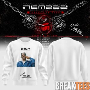 NEMZZZ “Locked In” UKEU Tour 2026 Signature Sweatshirt 1