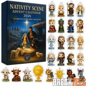 Nativity Scene Christmas Advent Calendar 2026 for Christmas Fans