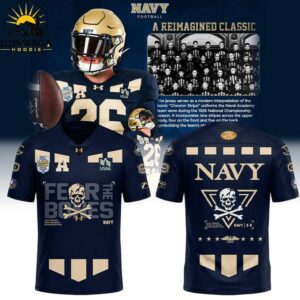 Navy Midshipmen 100th Anniversary National Champions Football Jersey 2