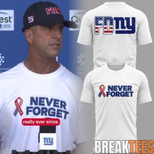 New York Giants Never Forget T-Shirt 1