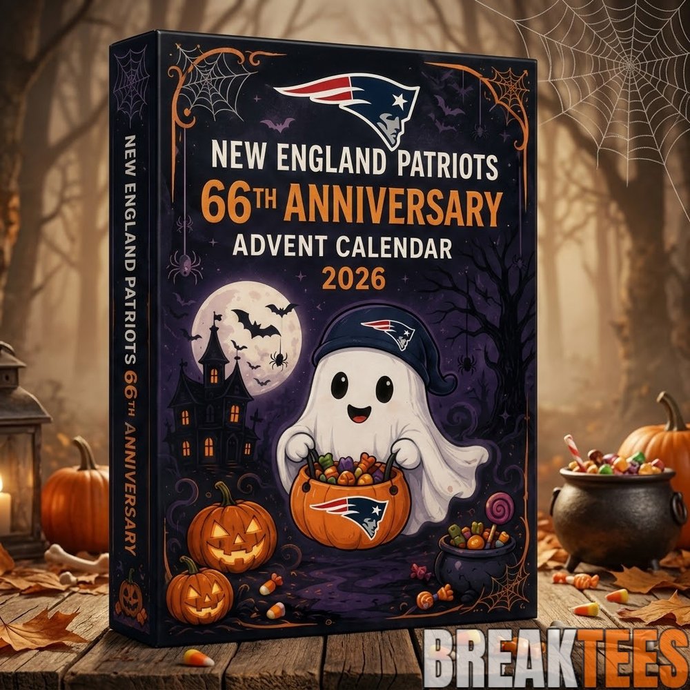 New England Patriots 66th Anniversary Halloween Advent Calendar 2026 for Football Fans New England Patriots 66th Anniversary Halloween Advent Calendar 2026 for Football Fans