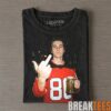 New England Patriots Stefon Diggs & Drake Maye Smoking & Drinking Tee New England Patriots Stefon Diggs & Drake Maye Smoking & Drinking Tee