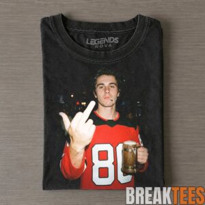 New Jersey Devils Jack Hughes Drunk & Smoke Tee