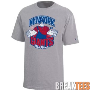 New York Giants x Wreck-It Ralph Big Blue 2026 Graphic T-Shirt