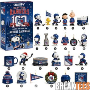New York Rangers Snoopy 100th Anniversary 2026 Advent Calendar Collector’s Edition