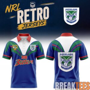 New Zealand Warriors 1995 Retro Polo Shirt