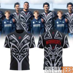 New Zealand Warriors Captain’s Run T-Shirt