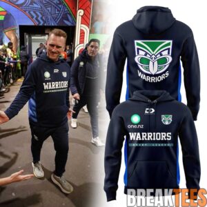 New Zealand Warriors Coach Andrew Webster Junior Hoodie