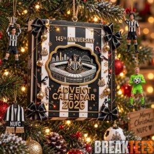 Newcastle United 145th Anniversary Advent Calendar 2026 – Xmas Idea Countdown Gifts