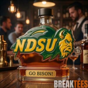 North Dakota State Bison Limited Edition Whiskey Decanter 4 North Dakota State Bison Limited Edition Whiskey Decanter 4