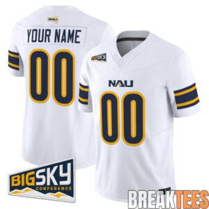 Northern Arizona Lumberjacks 2026 Custom Football Jersey - Stitched 1 Northern Arizona Lumberjacks 2026 Custom Football Jersey - Stitched 1