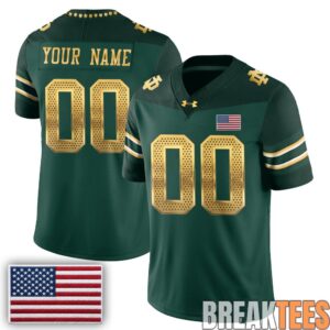 Notre Dame Fighting Irish 2026 Shamrock Series Custom Football Jersey - Stitched 1