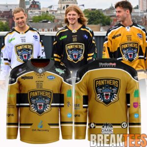 Nottingham Panthers New season. New threads Hockey Jersey