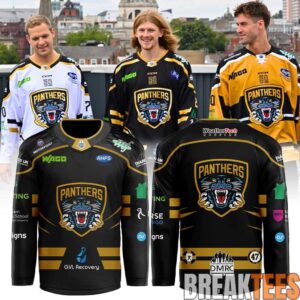 Nottingham Panthers New season. New threads Hockey Jersey 2