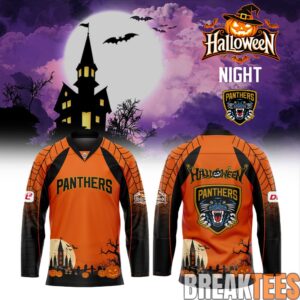 Nottingham Panthers Halloween Night 2026 Hockey Jersey