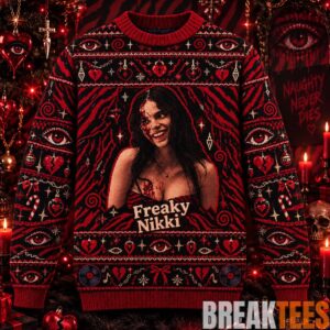 Obsession Movie 2026 Freaky Nikki Christmas Ugly Sweater 1