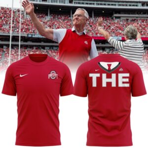 Ohio State Buckeyes football - Jim Tressel T-Shirt - Red