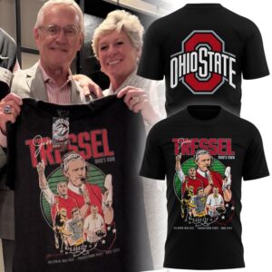 Ohio State Buckeyes football - Jim Tressel T-Shirt - Black