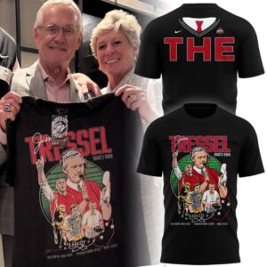 Ohio State Buckeyes football - Jim Tressel T-Shirt - Black 1