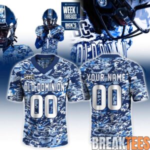 Old Dominion Monarchs Special Edition 2026 Custom Football Jersey