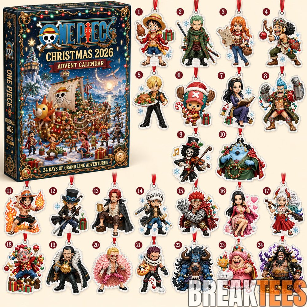 One Piece Grand Line Christmas 2026 Advent Calendar – 24 Collectible Charms One Piece Grand Line Christmas 2026 Advent Calendar – 24 Collectible Charms