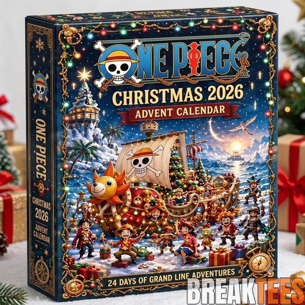 One Piece Grand Line Christmas 2026 Advent Calendar – 24 Collectible Charms One Piece Grand Line Christmas 2026 Advent Calendar – 24 Collectible Charms