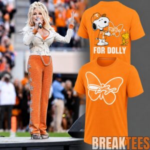 Peanuts - A Tribute to Dolly Parton off Tennessee Football T-Shirt