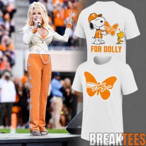 Peanuts - A Tribute to Dolly Parton off Tennessee Football T-Shirt 1