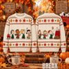 Peanuts Snoopy Flying Ace Pumpkin Patch Concept Fan Sweater