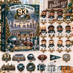 Philadelphia Eagles 93rd Anniversary 2026 Advent Calendar Box